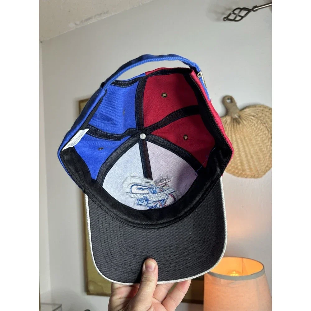 Vintage 90s  PBR PROFESSIONAL BULL RIDERS / Bud light Trucker Hat Red And Blue
